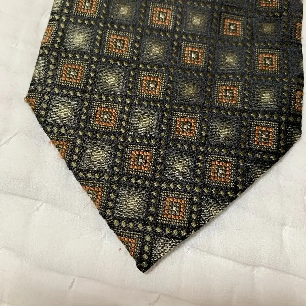Roberto Villini Collezione 100% Silk Men’s Tie - Picture 1 of 5